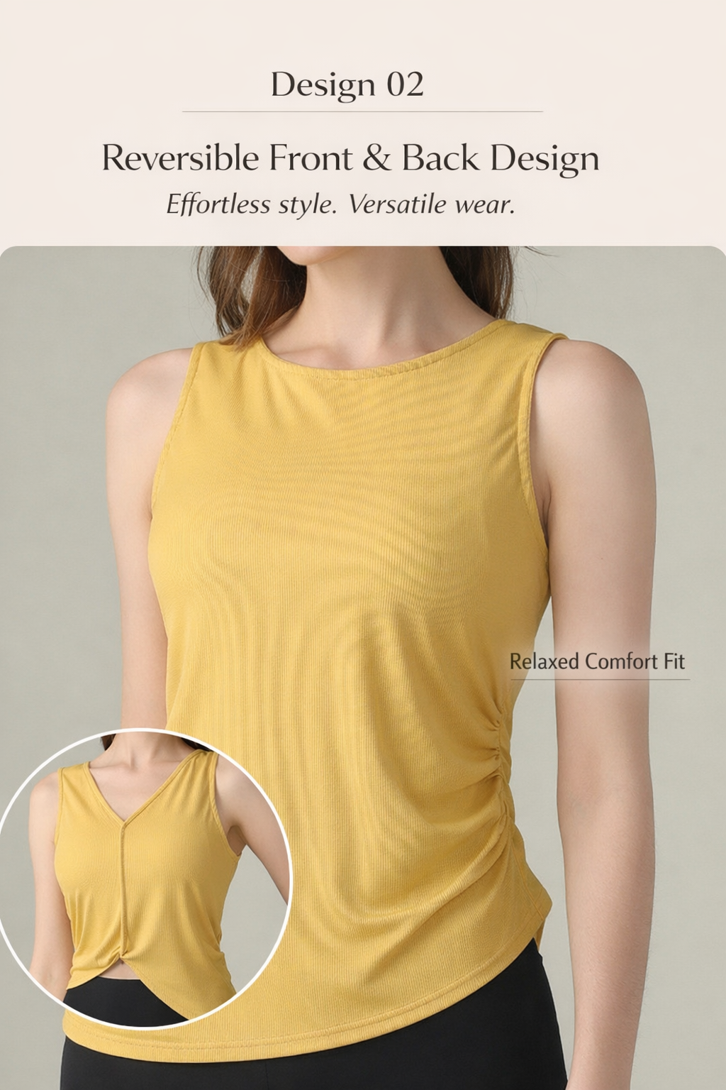 DualFlow Waffle Tank