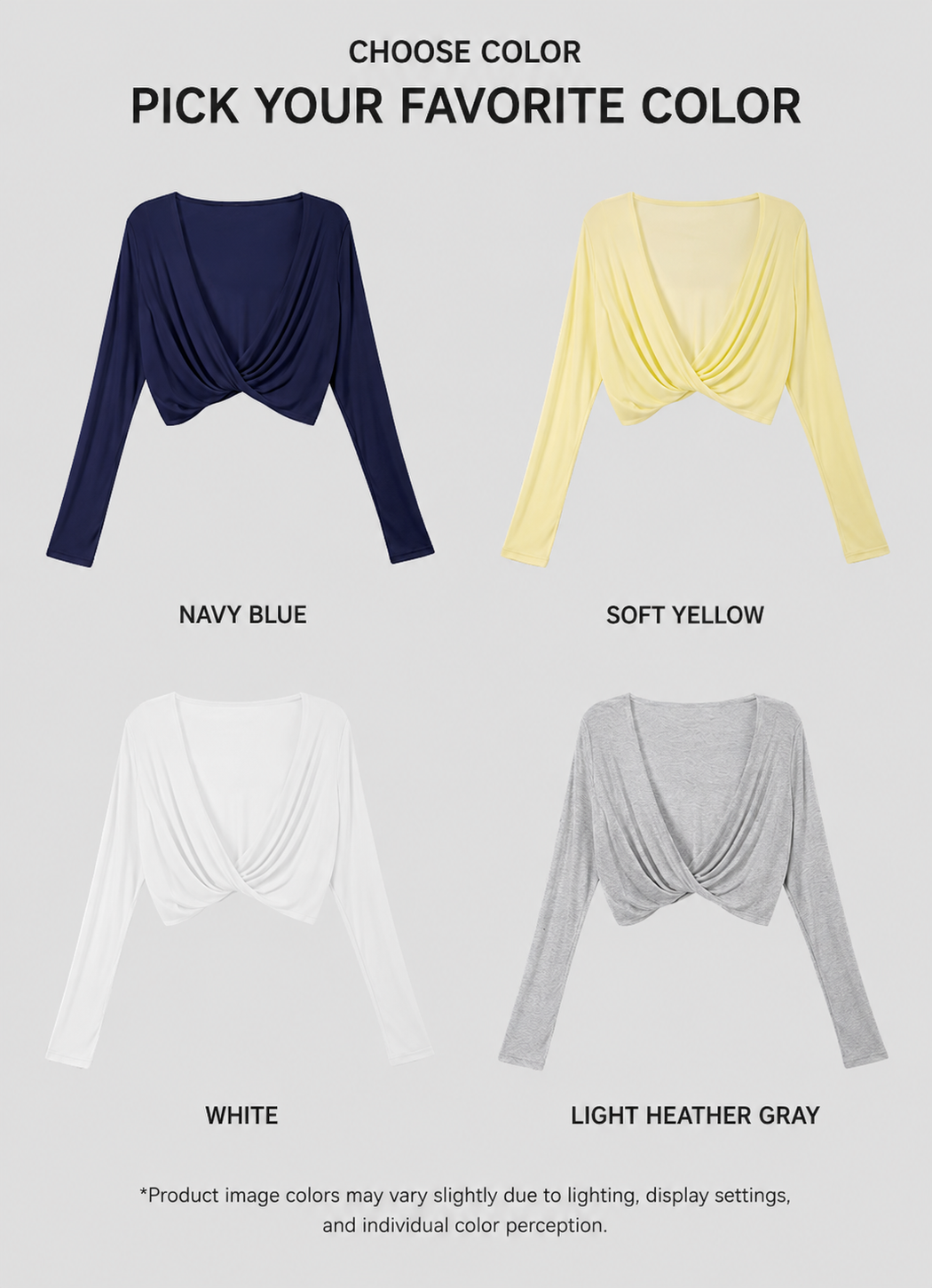 Serene Twist Long Sleeve Top