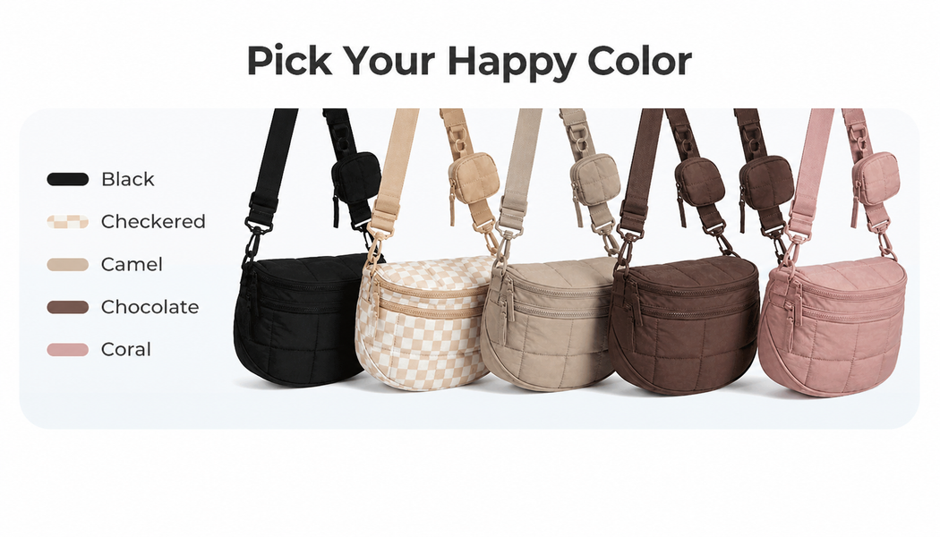 CloudPuff Crossbody Puffer Bag