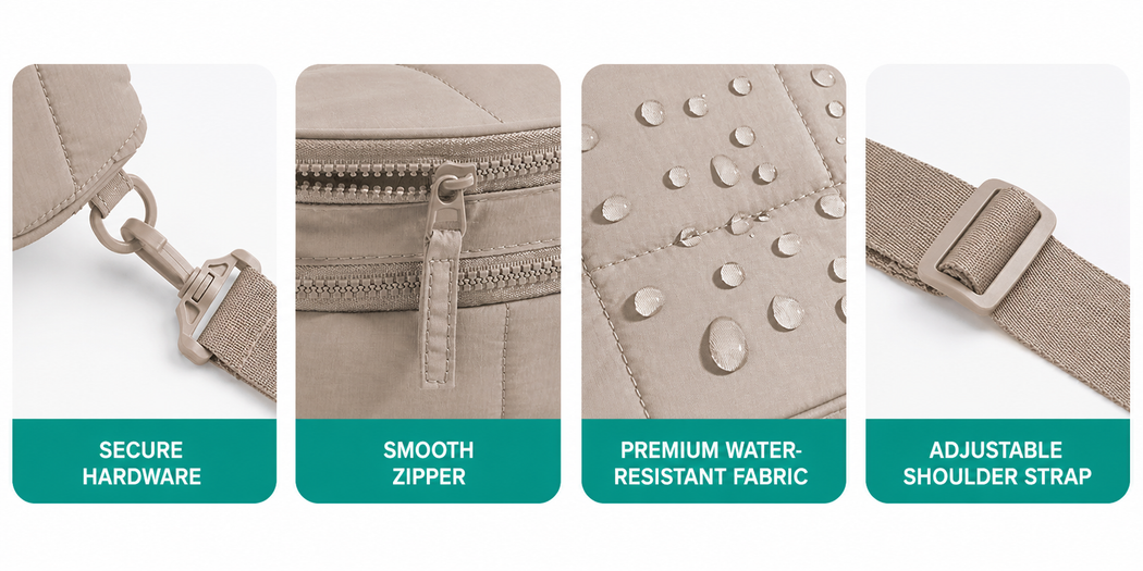 CloudPuff Crossbody Puffer Bag