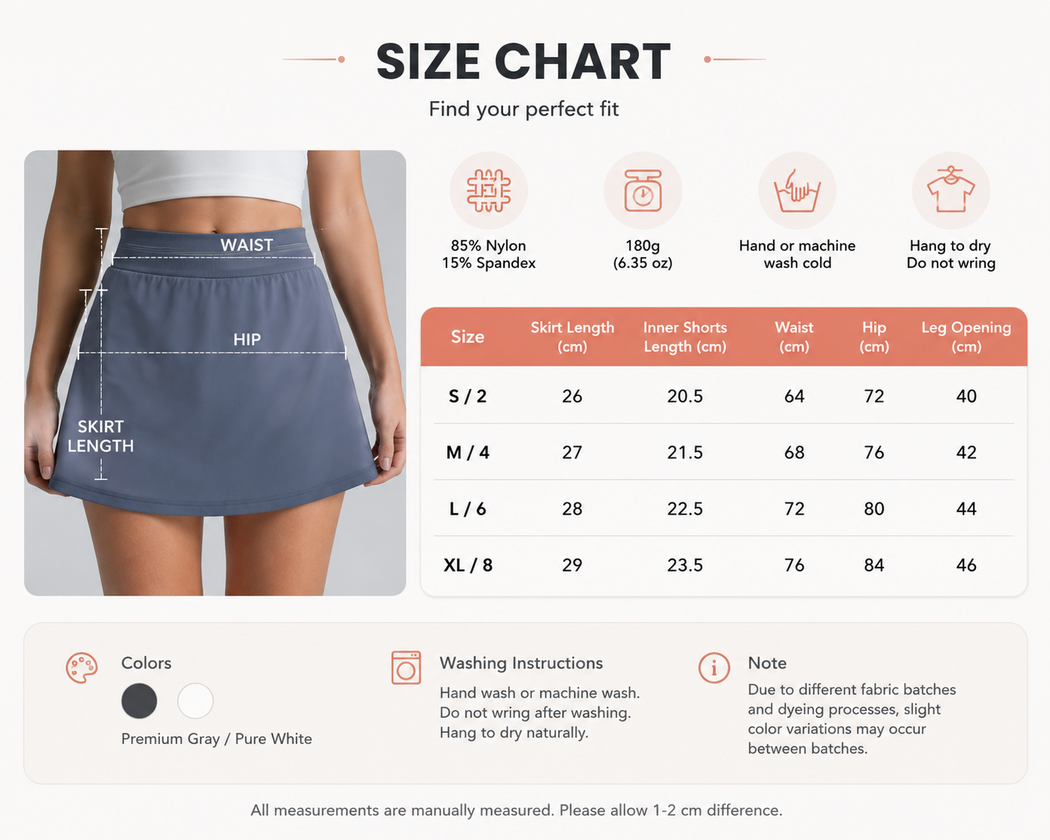 Nova Sports Skort