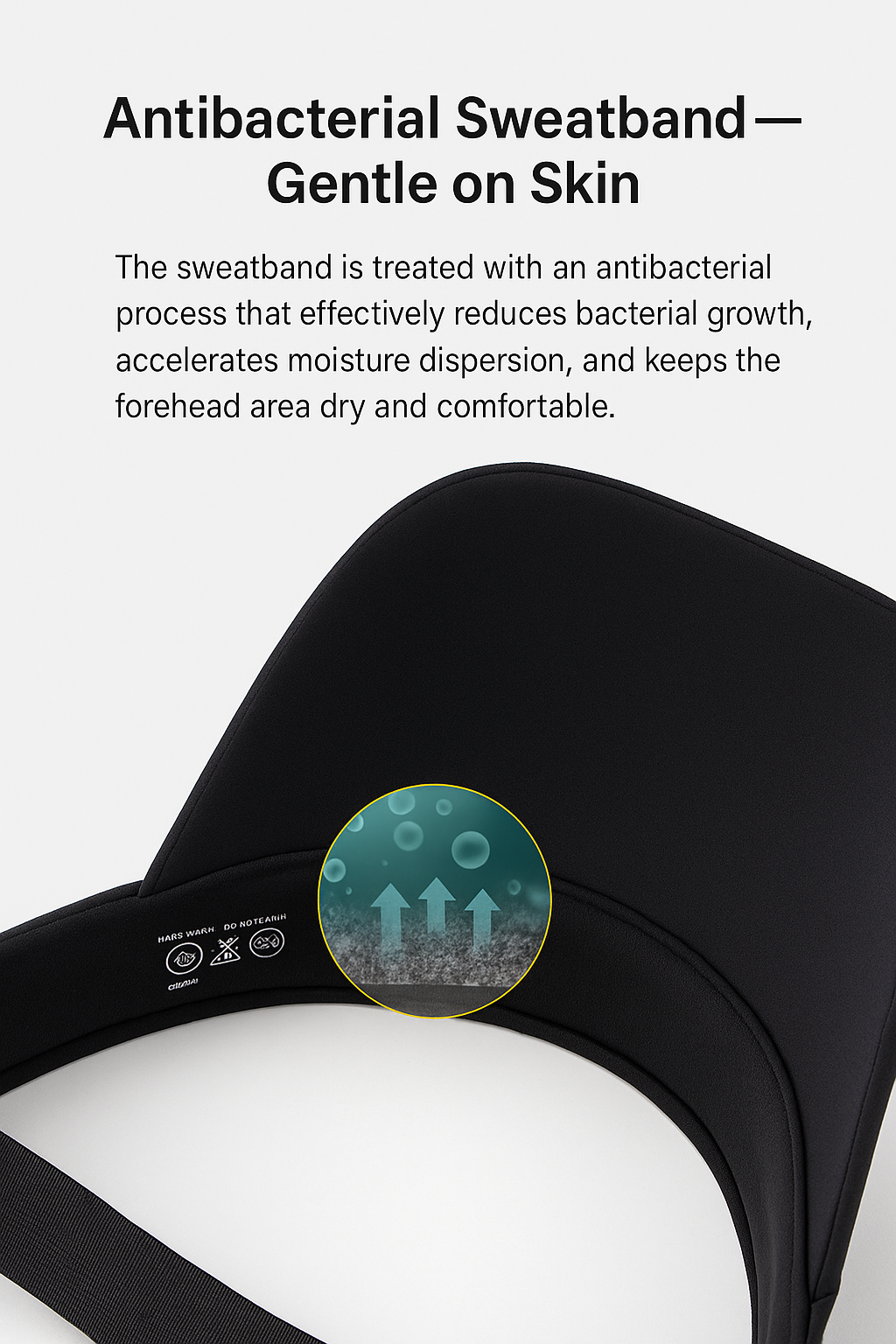 SunGlide Long Brim Visor