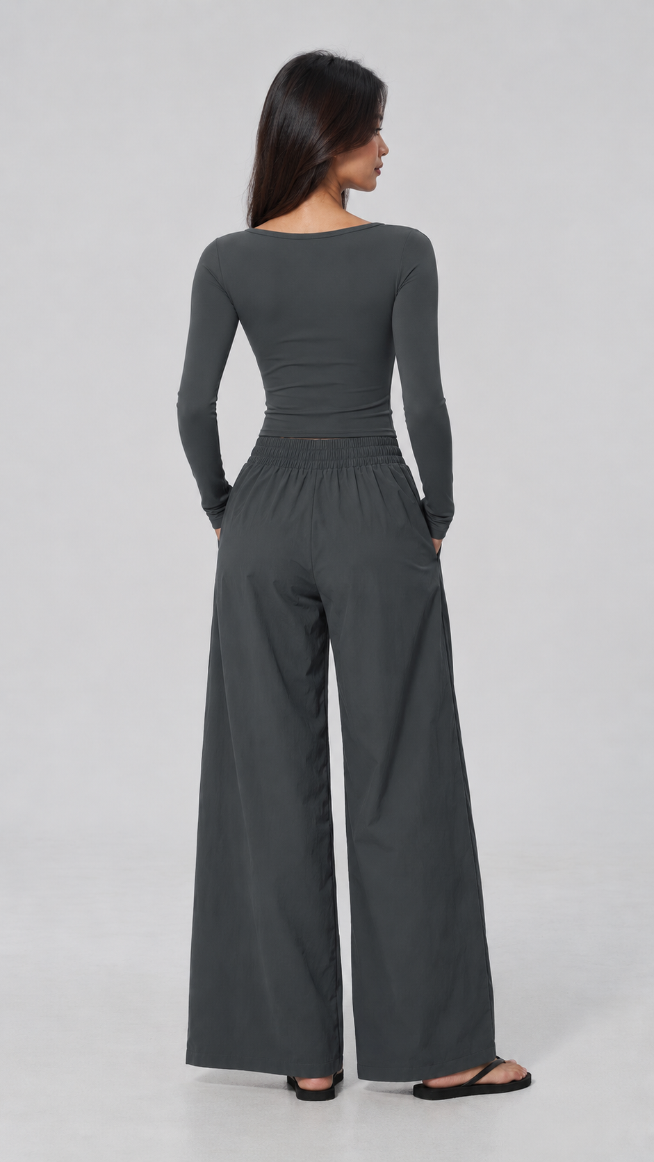 Liora Quick-Dry Wide Leg Pants