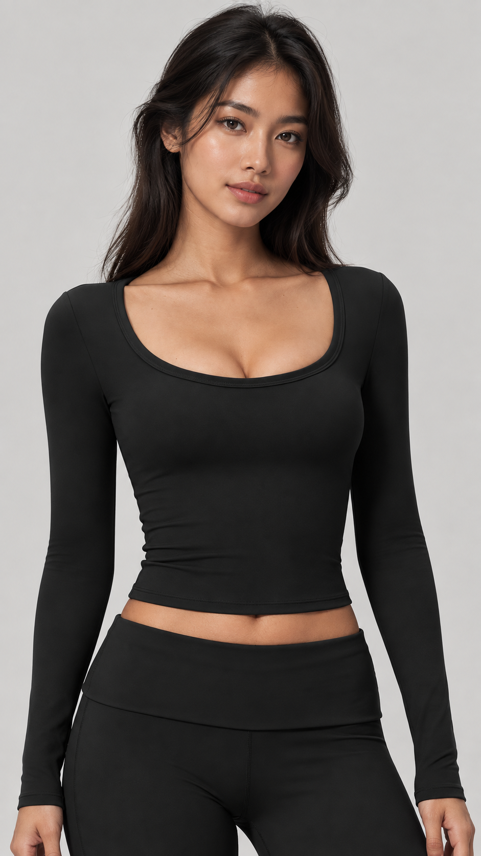 Liora Quick-Dry Long Sleeve Sports Top