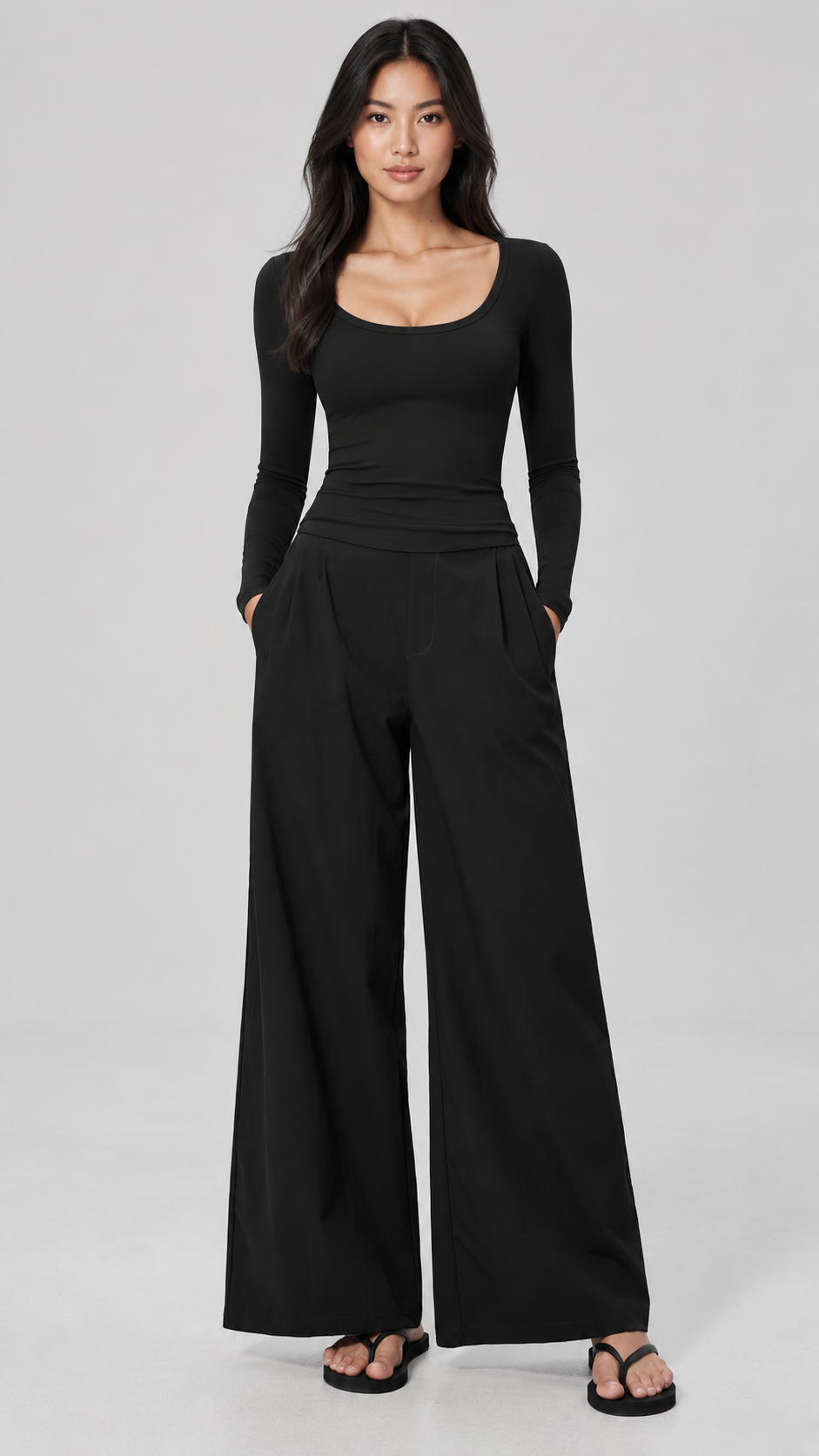 Liora Quick-Dry Long Sleeve Sports Top