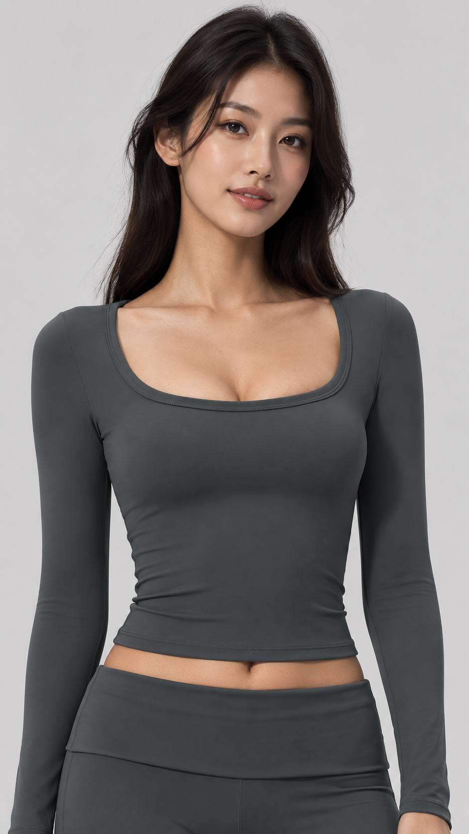 Liora Quick-Dry Long Sleeve Sports Top