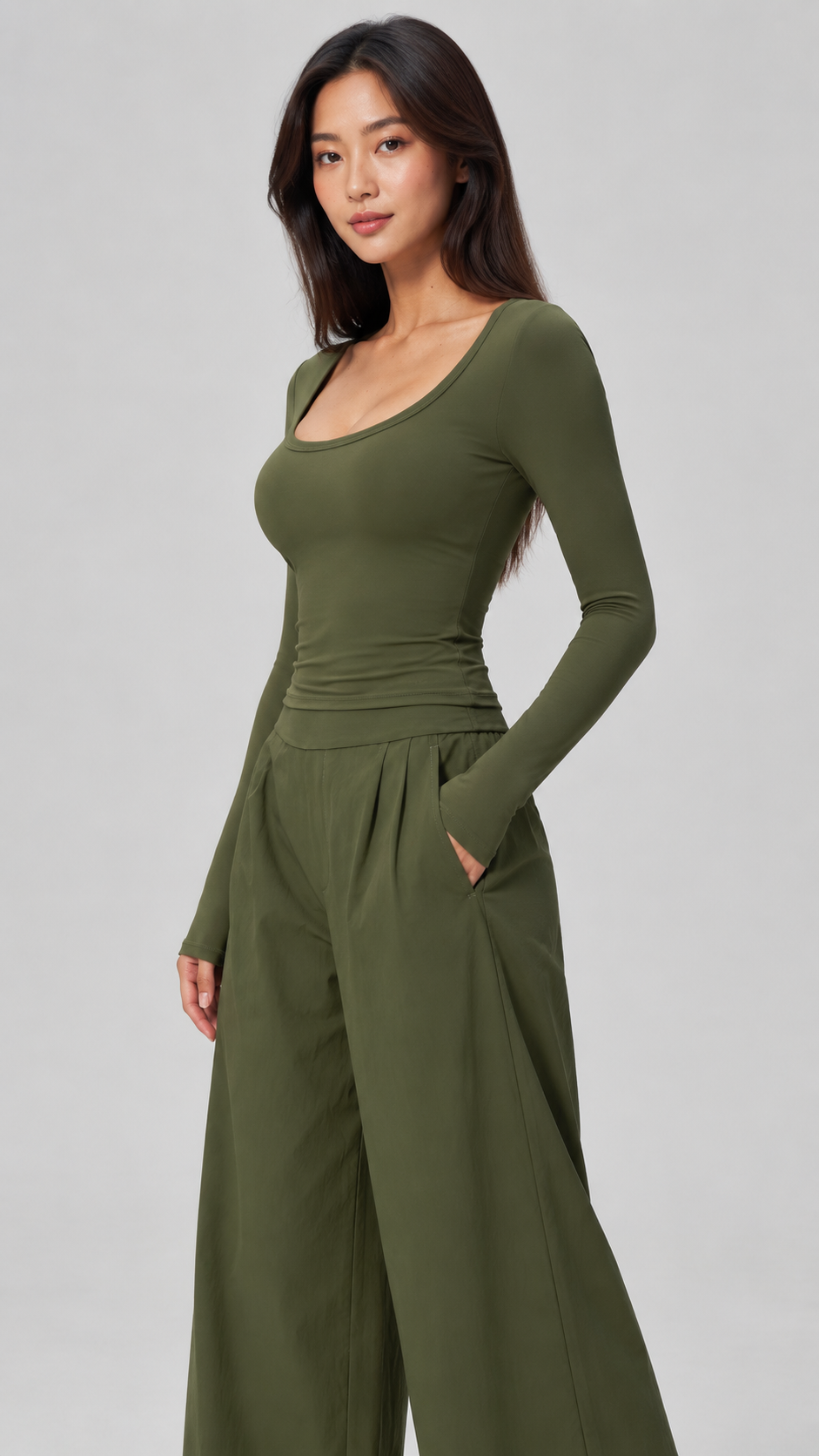 Liora Quick-Dry Wide Leg Pants