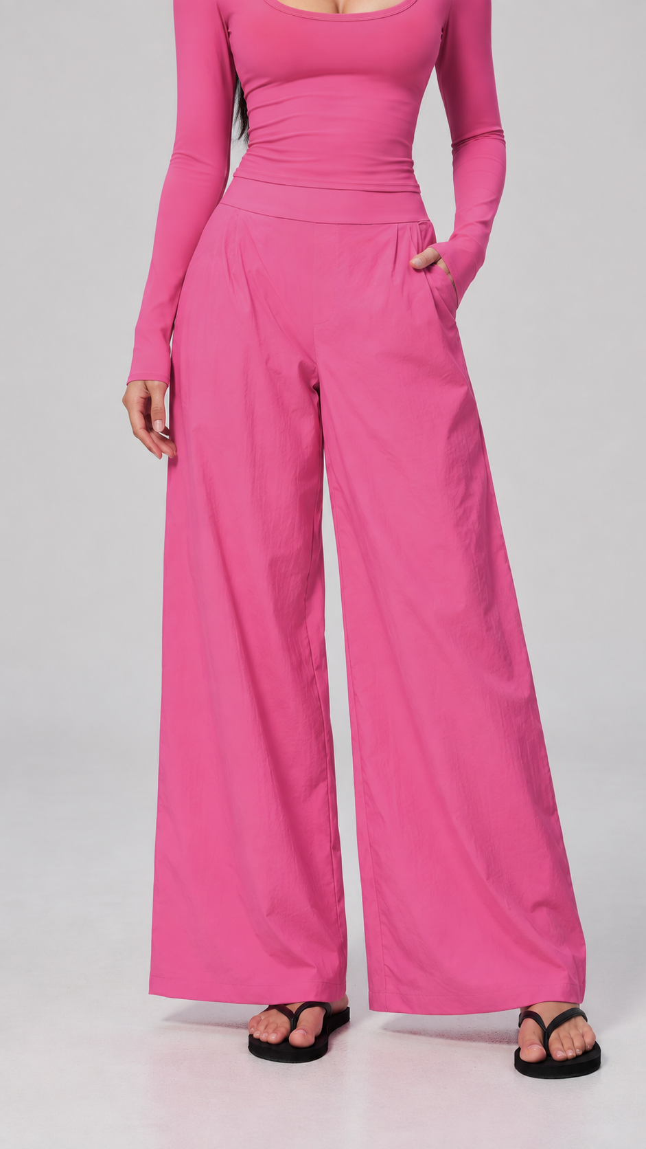 Liora Quick-Dry Wide Leg Pants
