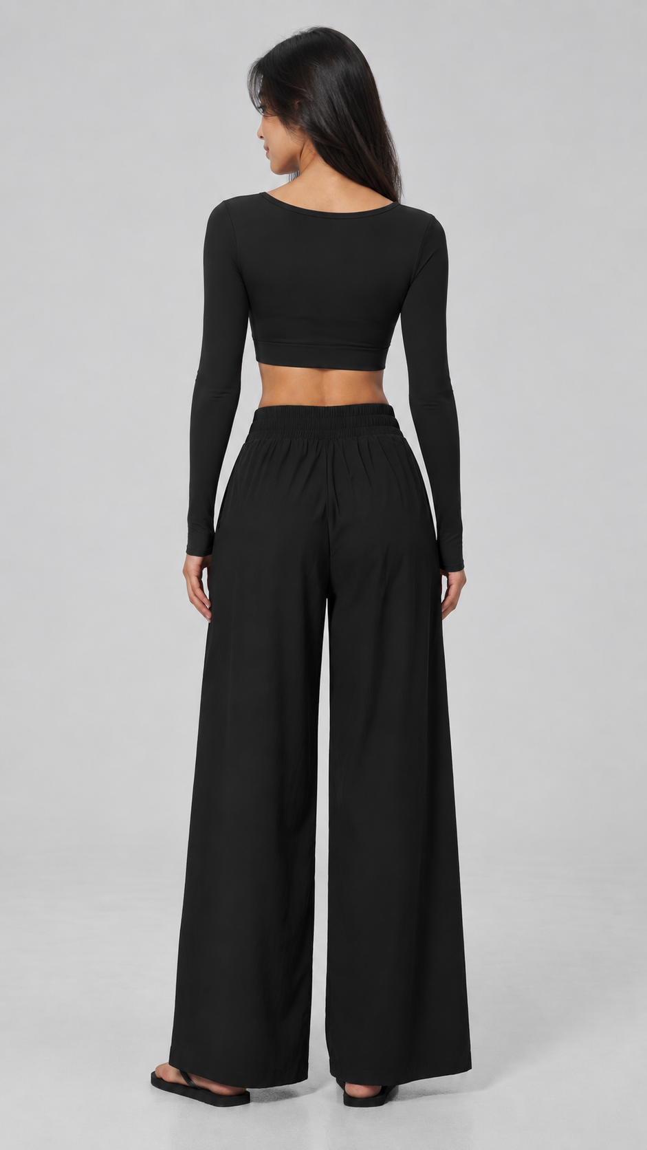 Liora Quick-Dry Wide Leg Pants