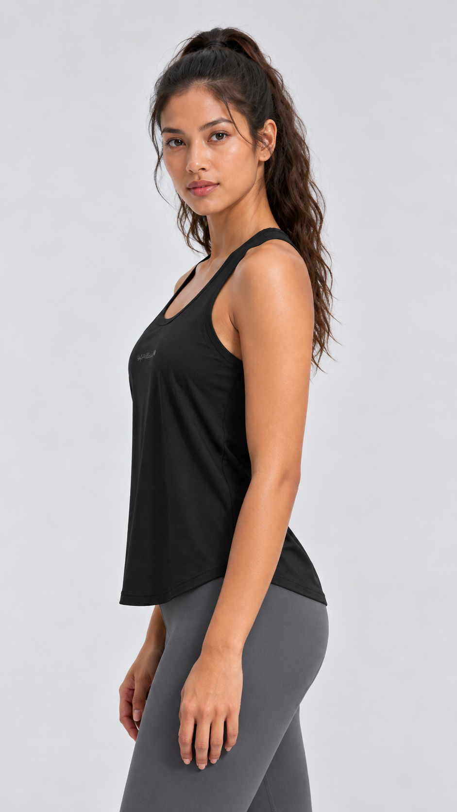 Nara Cotton-Blend Sleeveless Tank Top