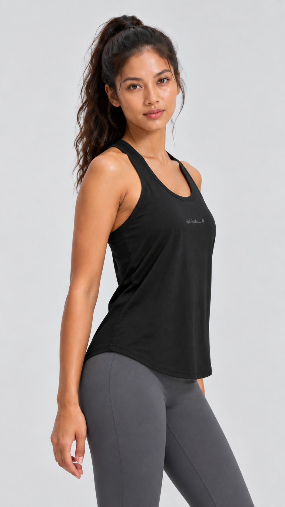 Nara Cotton-Blend Sleeveless Tank Top