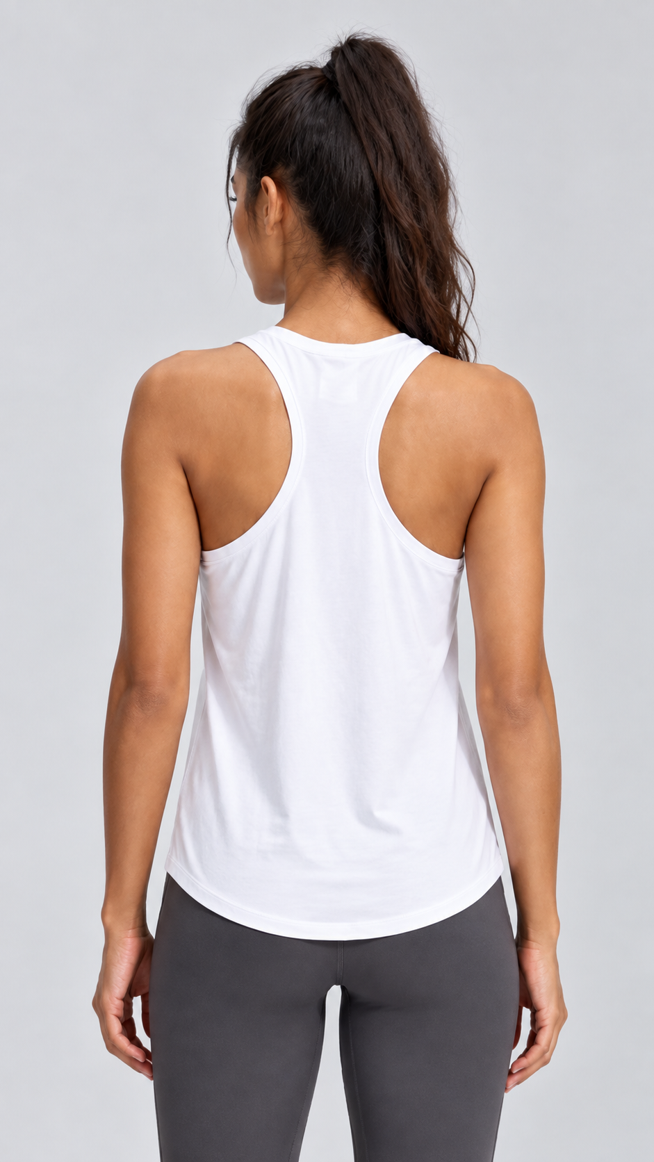 Nara Cotton-Blend Sleeveless Tank Top