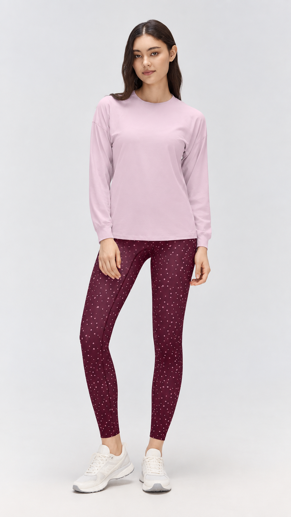 Nara Cotton-Rich Stretch Long Sleeve Top