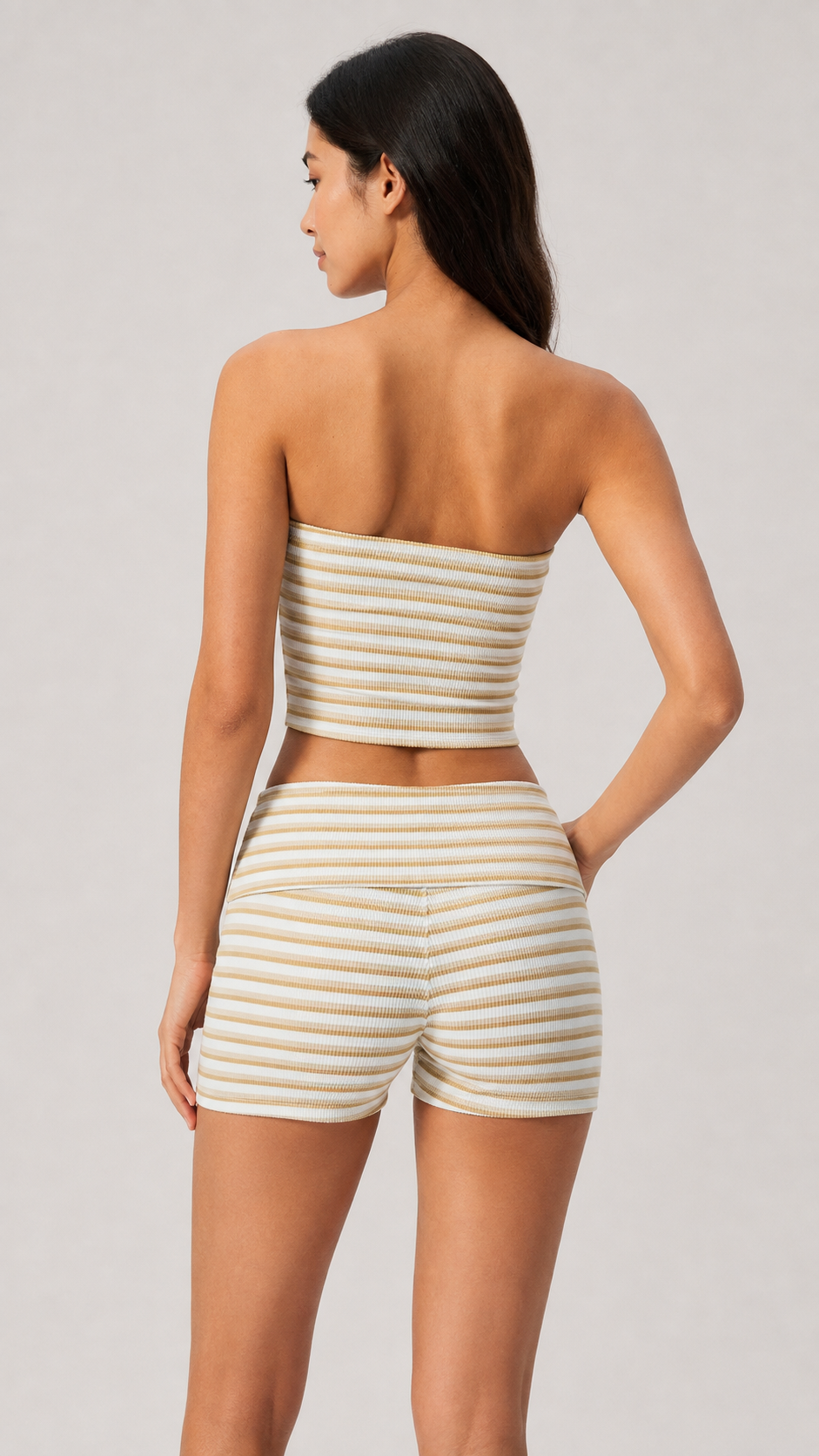 Mimi Stripe Bandeau Top