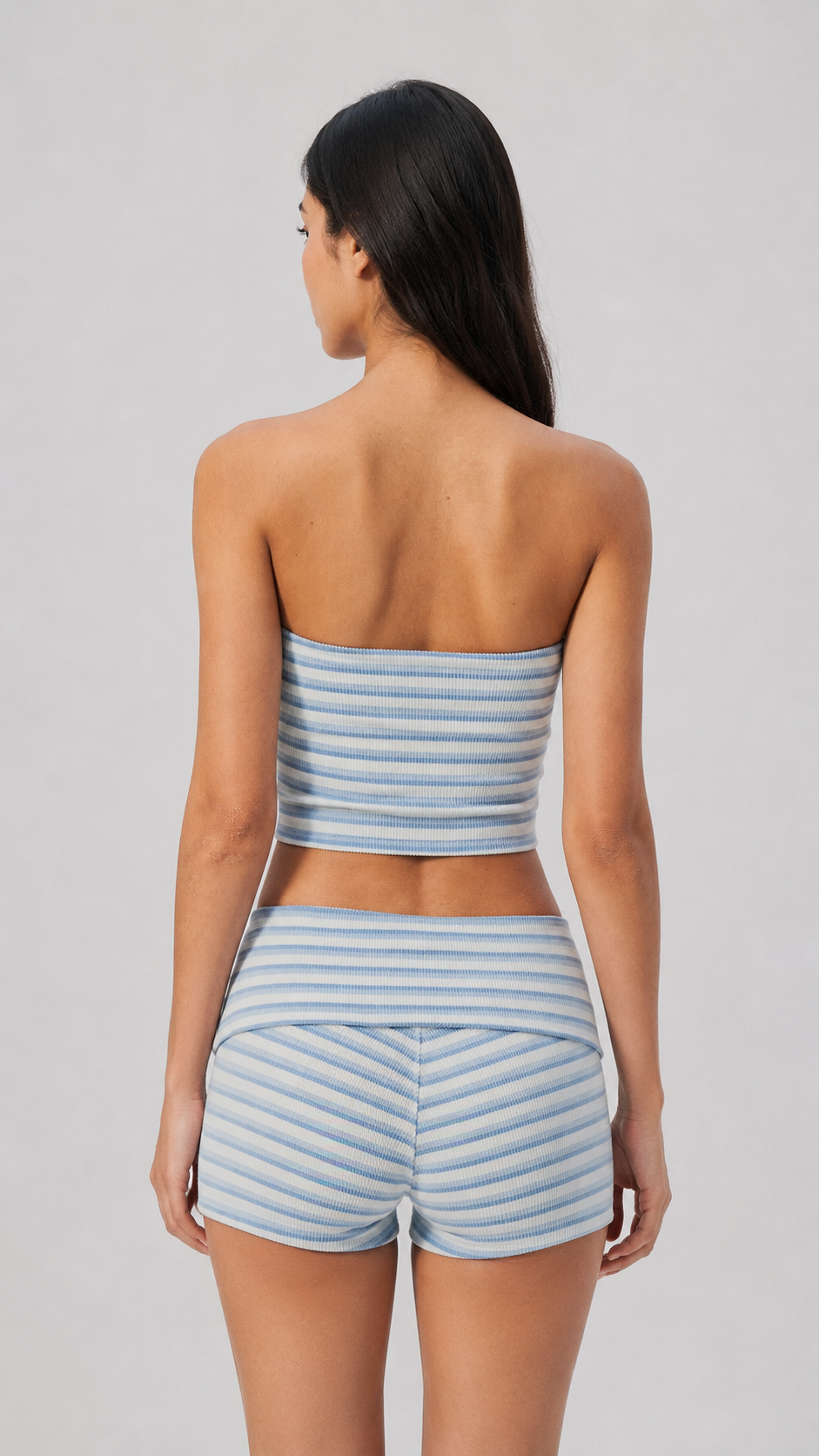 Mimi Stripe Bandeau Top