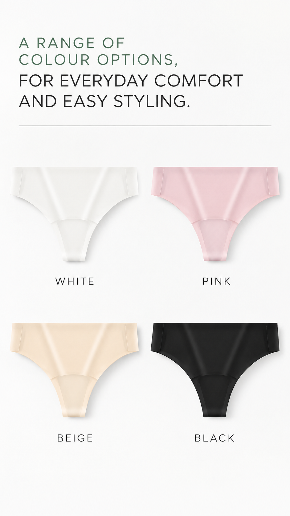 Mira Seamless Padded Underwear