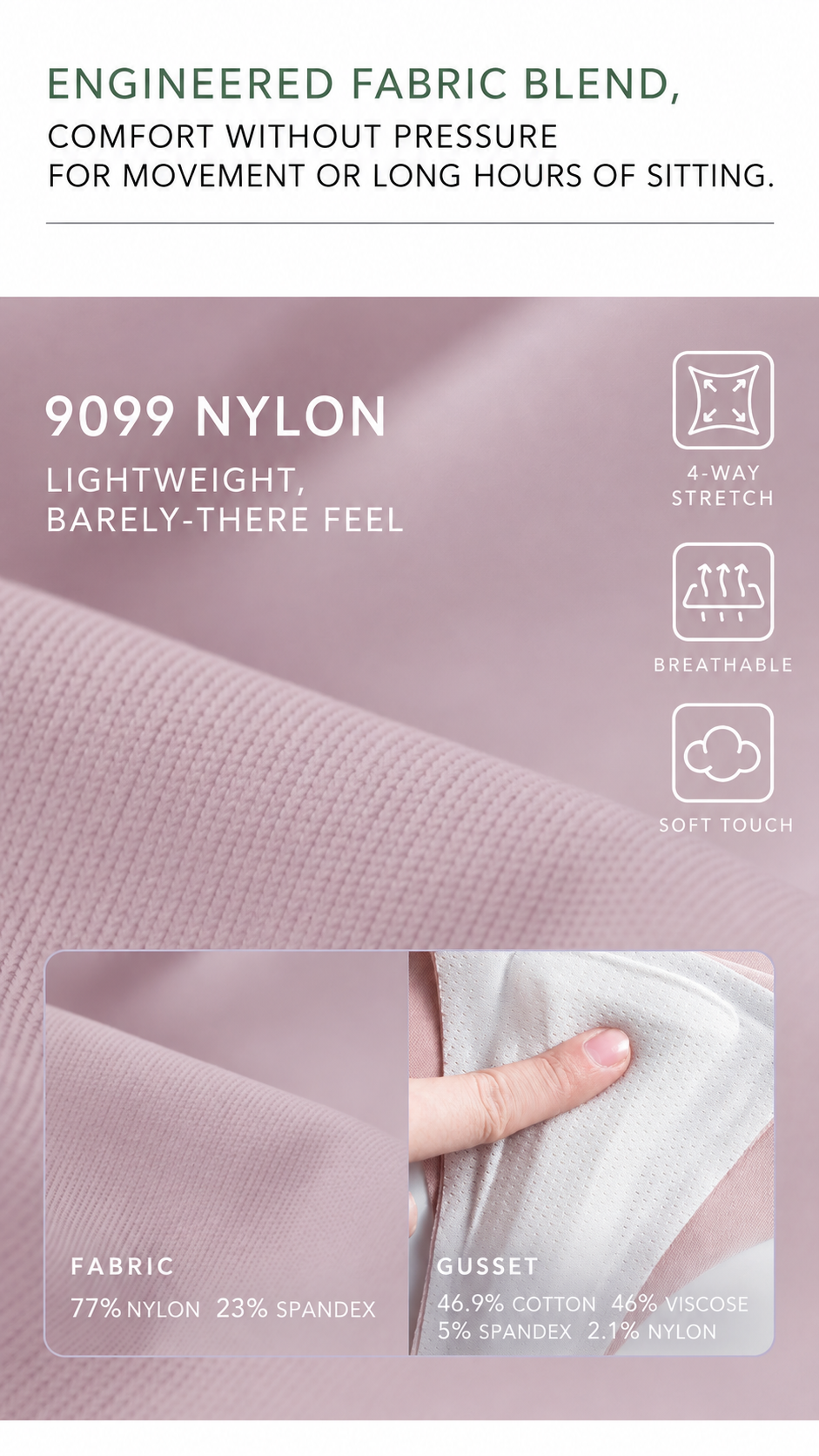 Mira Seamless Padded Underwear