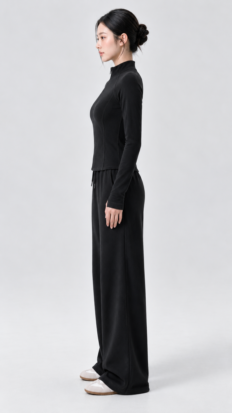 Plum Soft-Fleece Contour Jacket