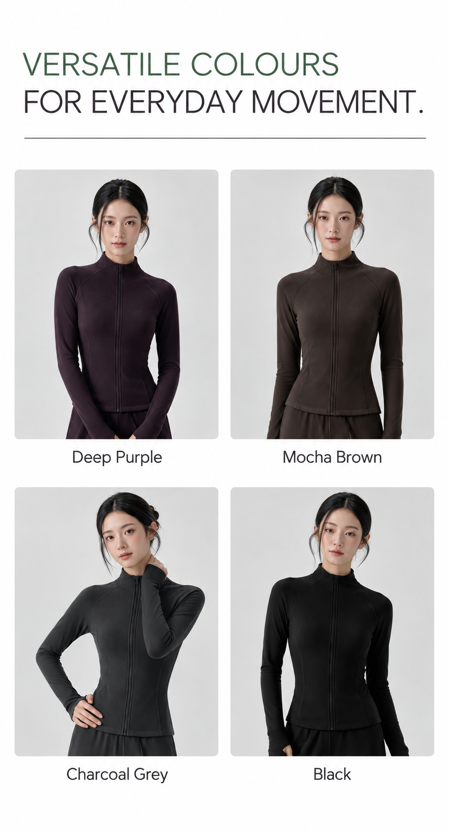 Plum Soft-Fleece Contour Jacket