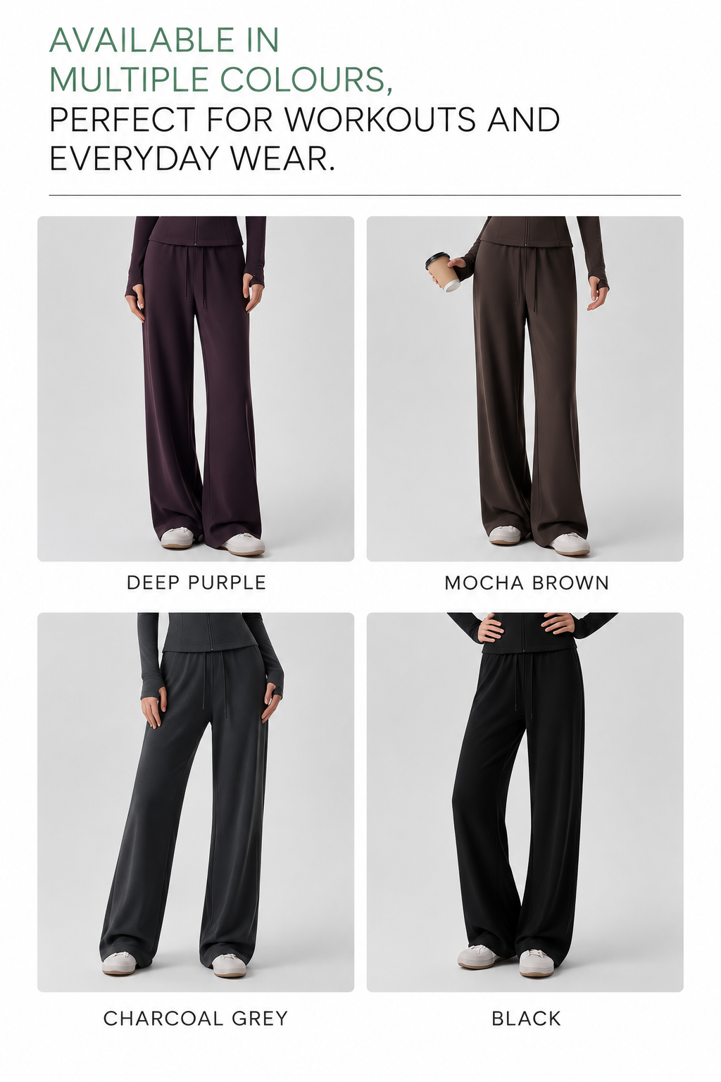 Plum Soft-Fleece Pants