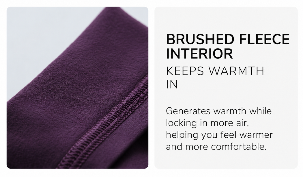 Maple Soft-Fleece Contour Legging