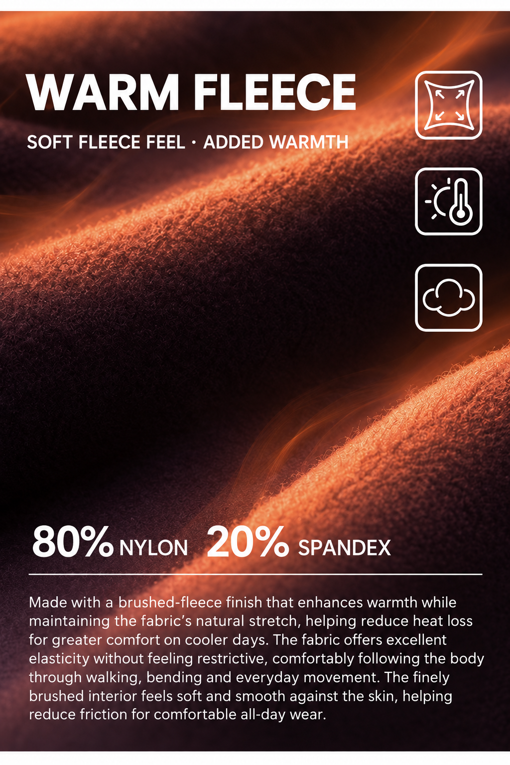 Maple Soft-Fleece Contour Legging