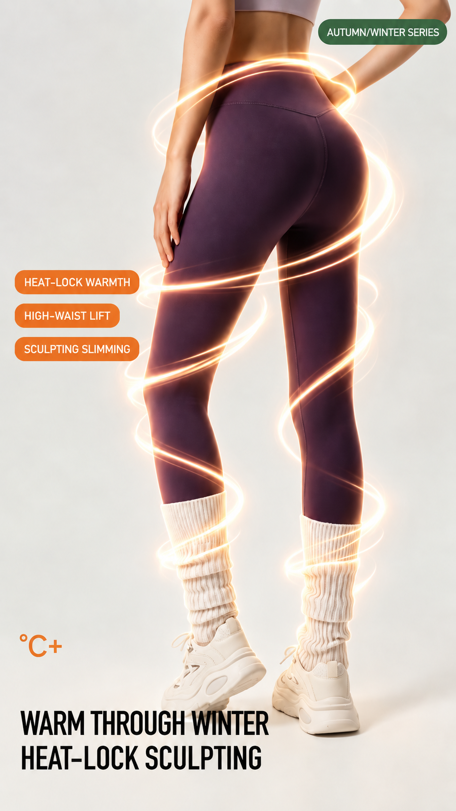 Maple Soft-Fleece Contour Legging