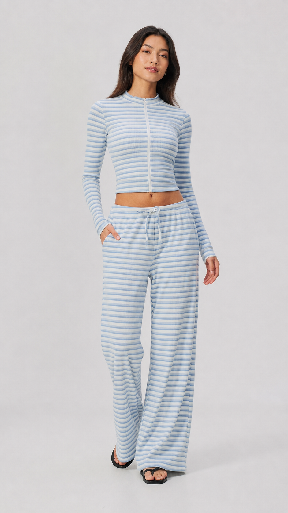 Mimi Stripe Sports Jacket