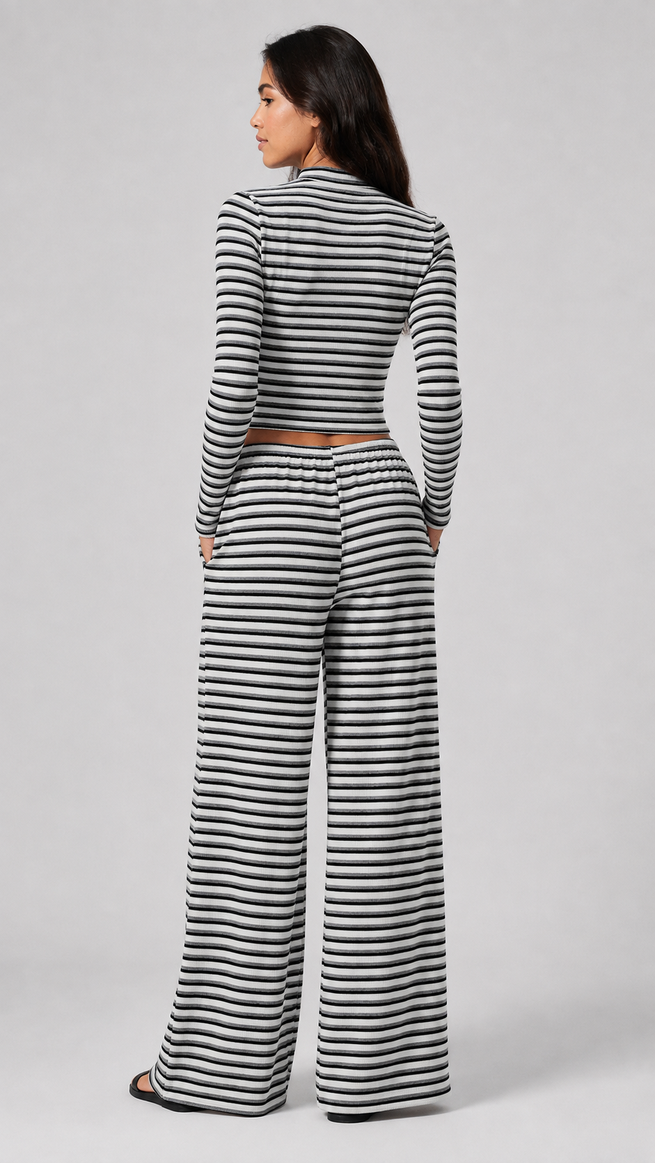 Mimi Stripe Sports Jacket
