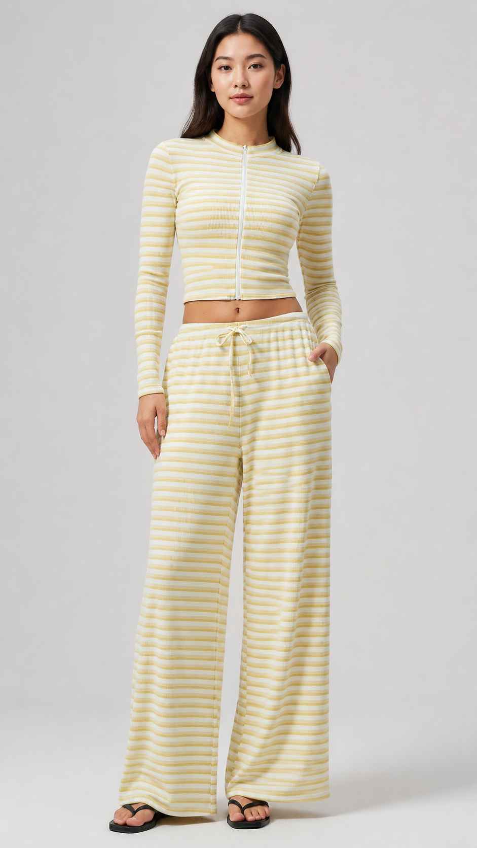Mimi Stripe Sports Jacket