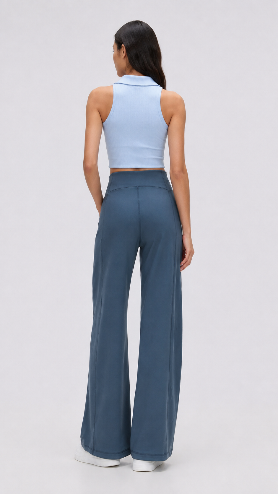 Nola High-Waisted Wide-Leg Pants