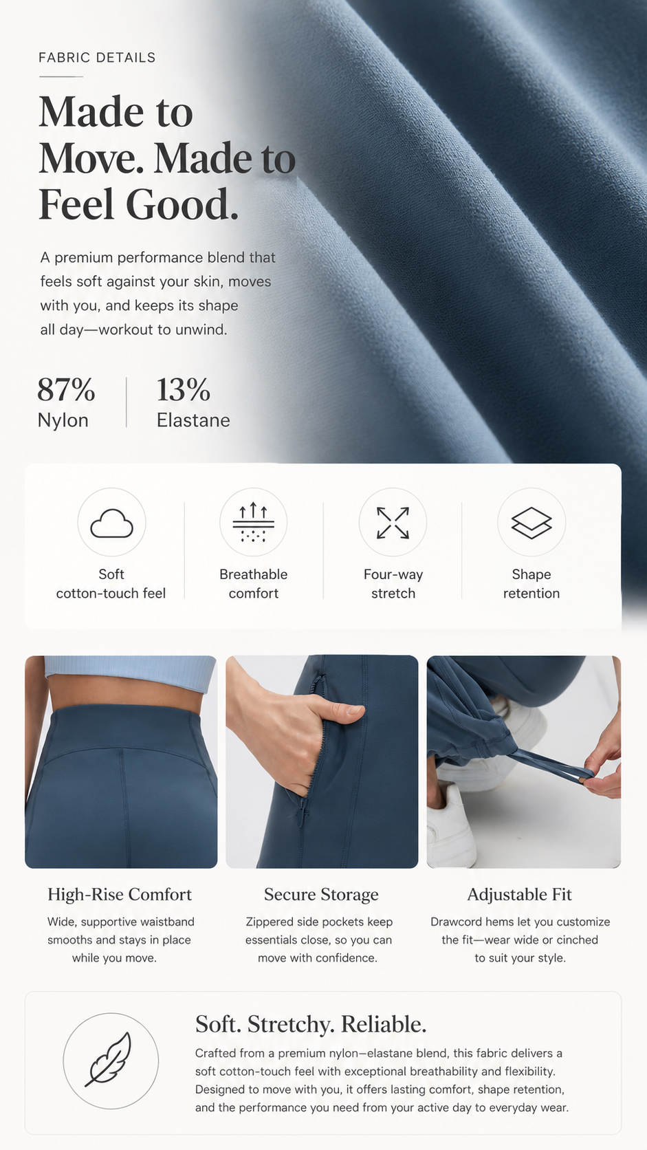 Nola High-Waisted Wide-Leg Pants