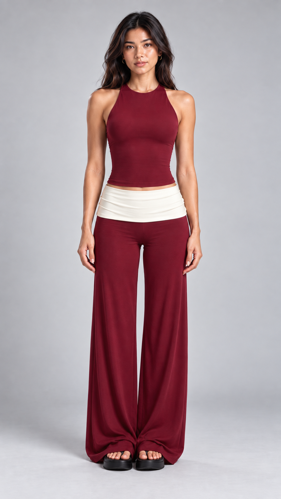 Avelis Double-Strap Buckle Tank