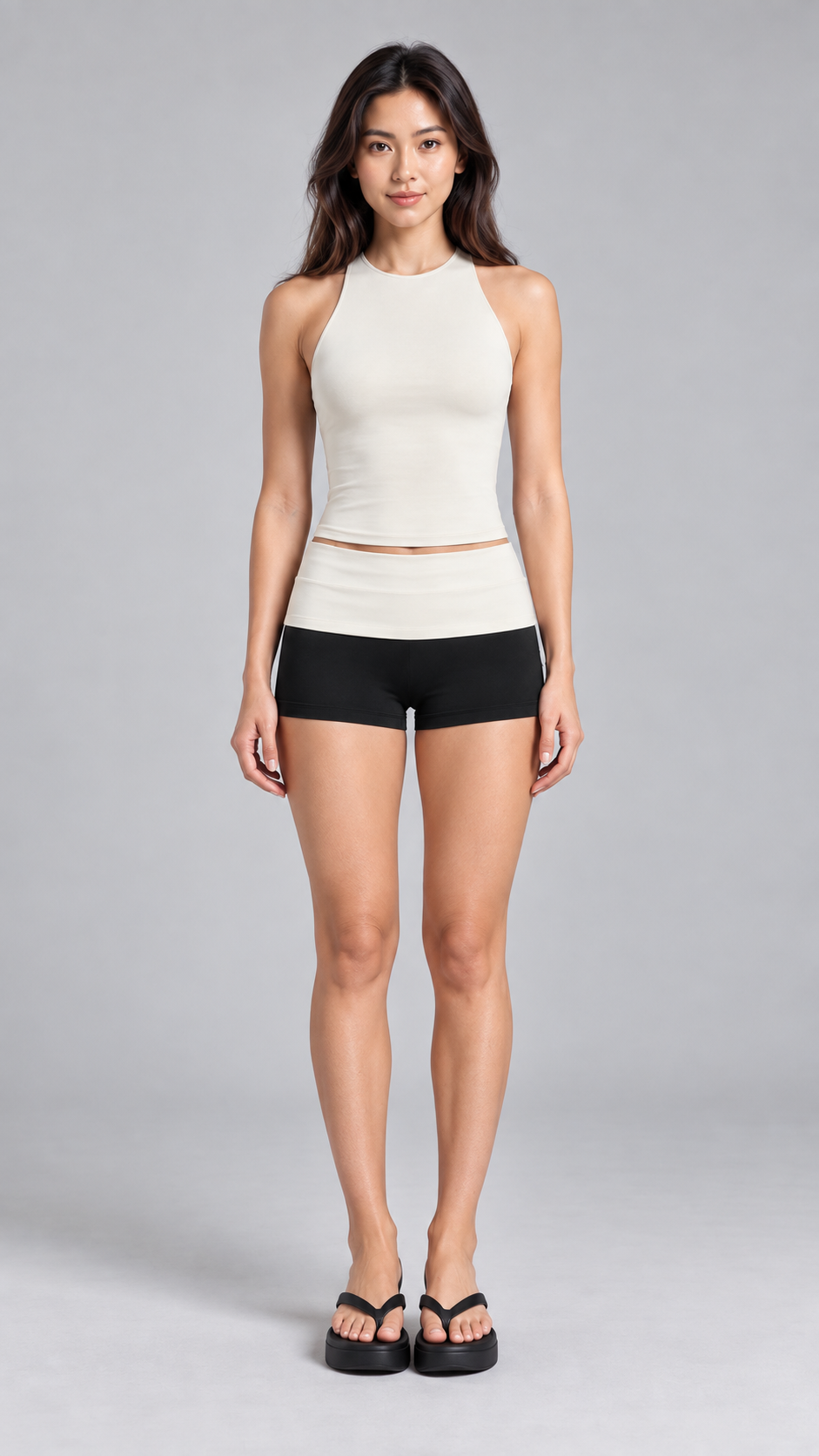 Avelis Double-Strap Buckle Tank