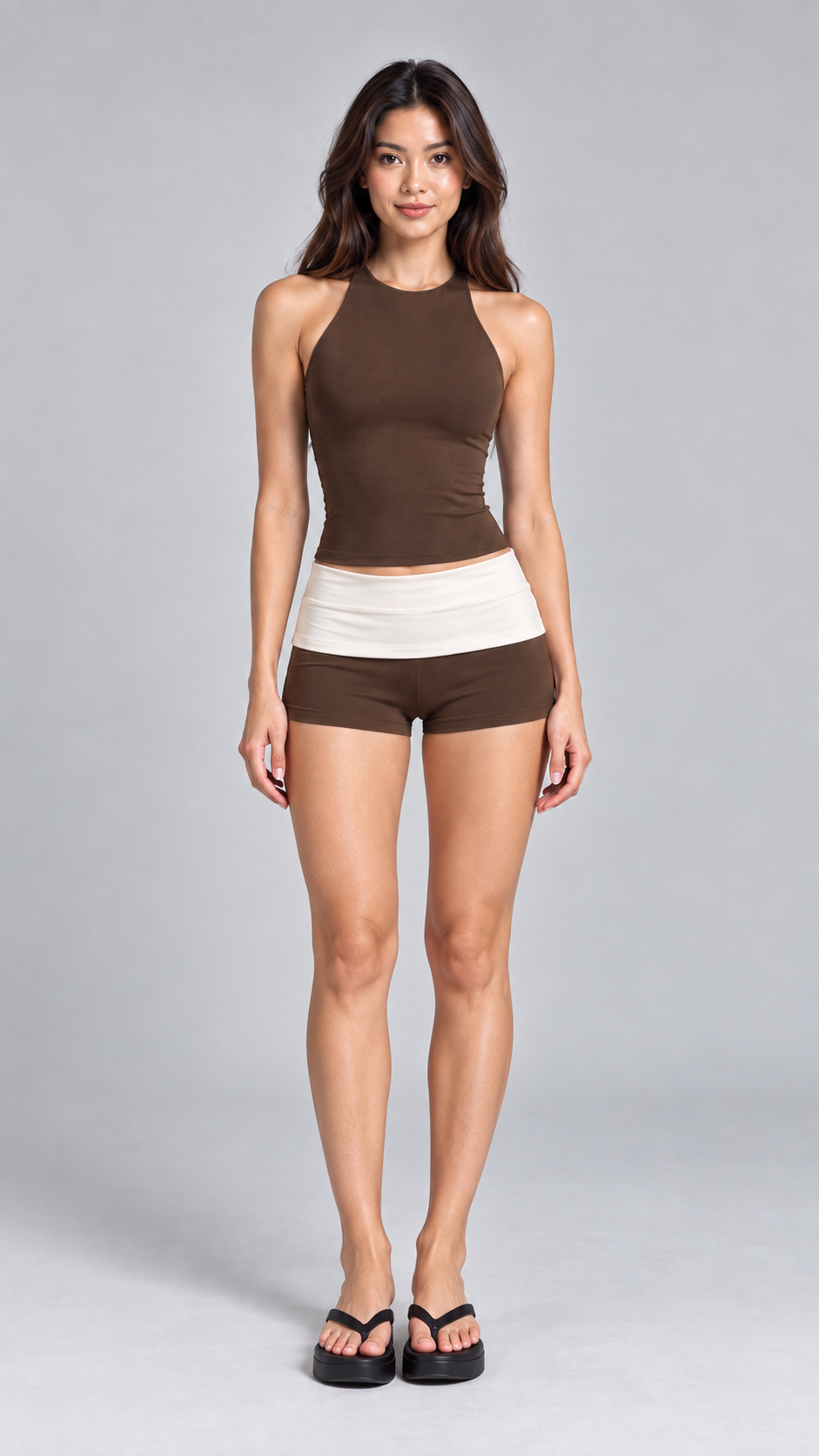 Avelis Double-Strap Buckle Tank