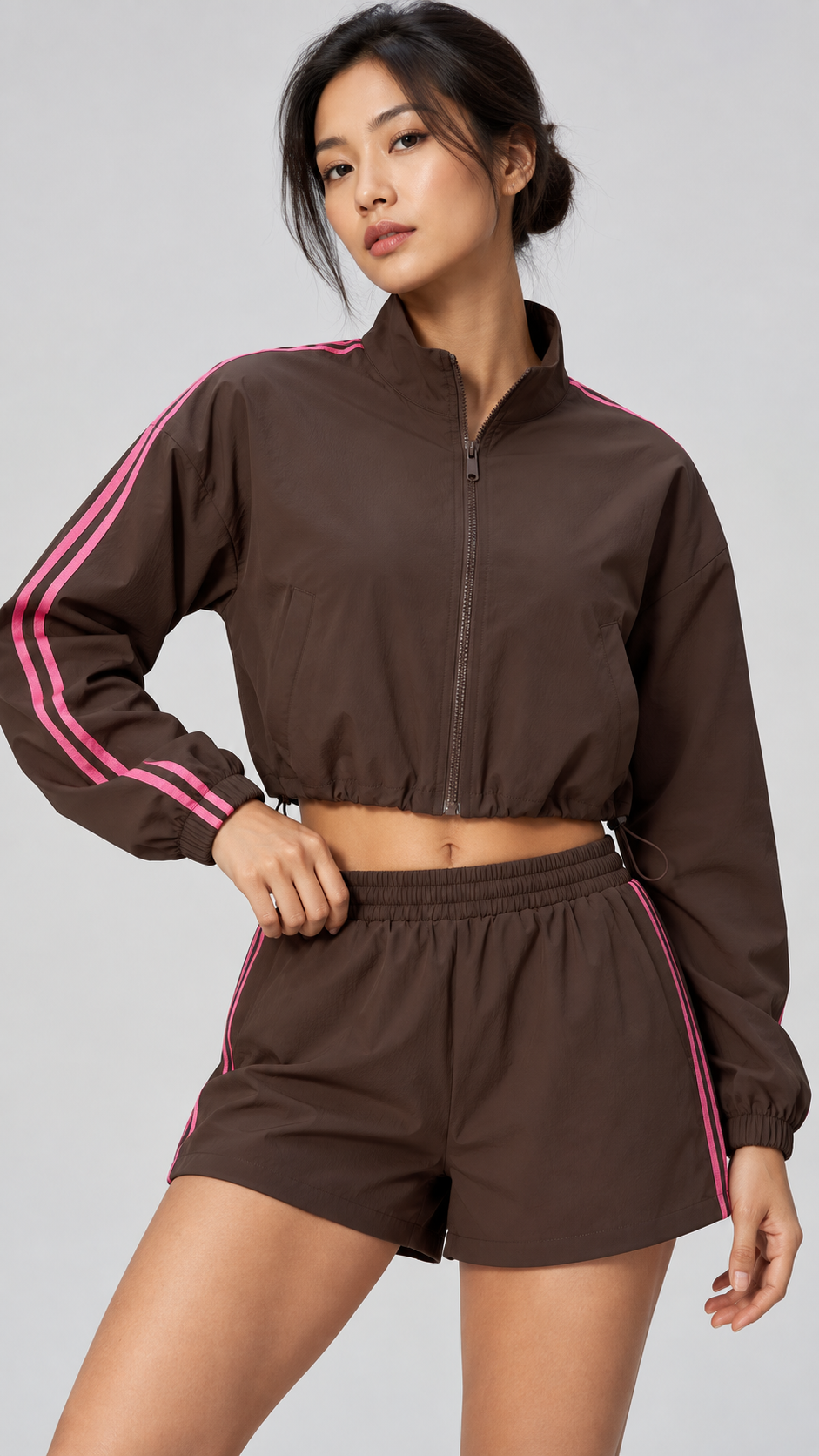 RALLY Contrast-Stripe Sports Jackets