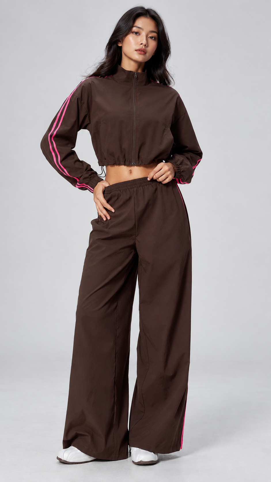 RALLY Contrast-Stripe Sports Pants