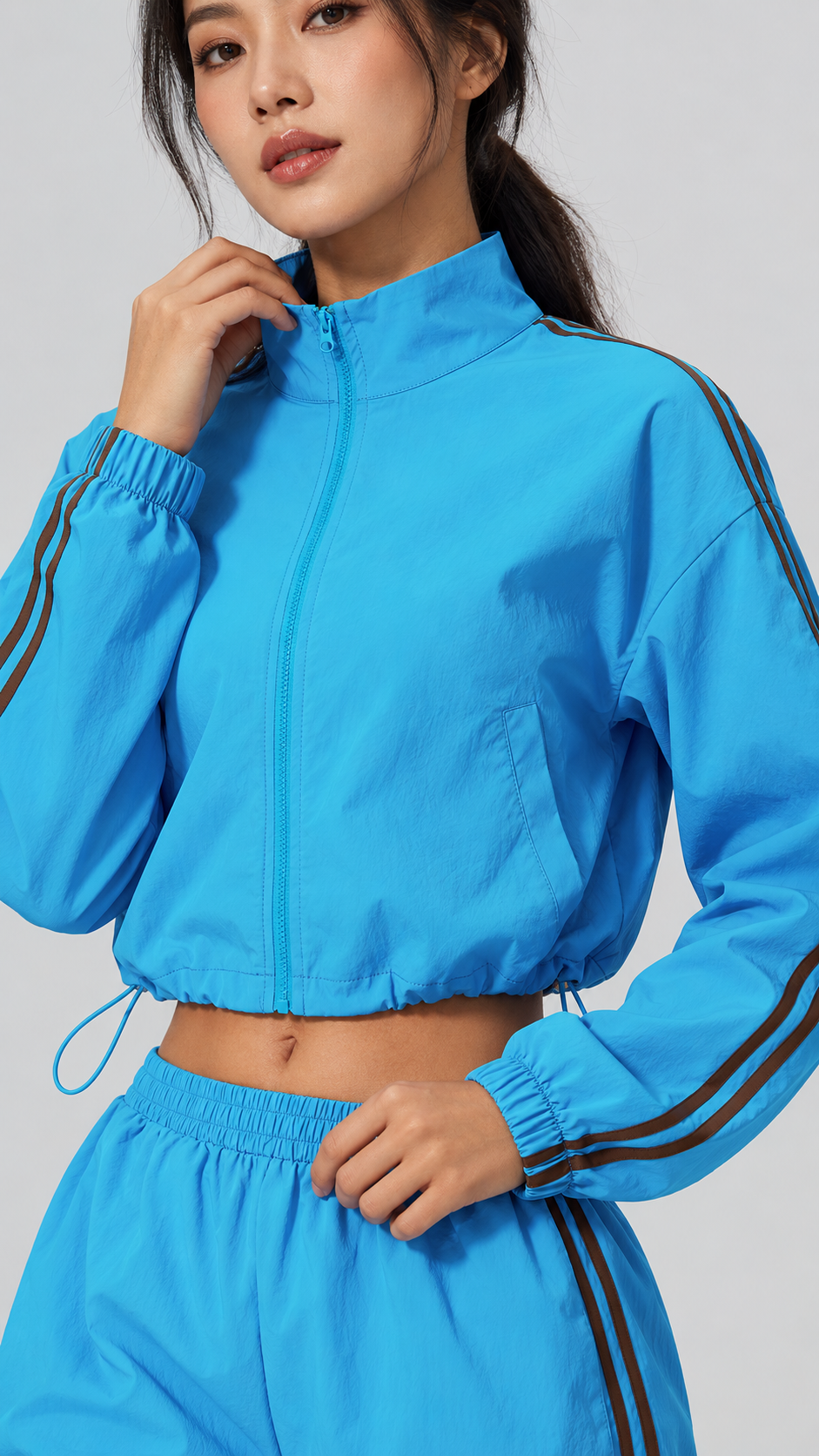 RALLY Contrast-Stripe Sports Jackets