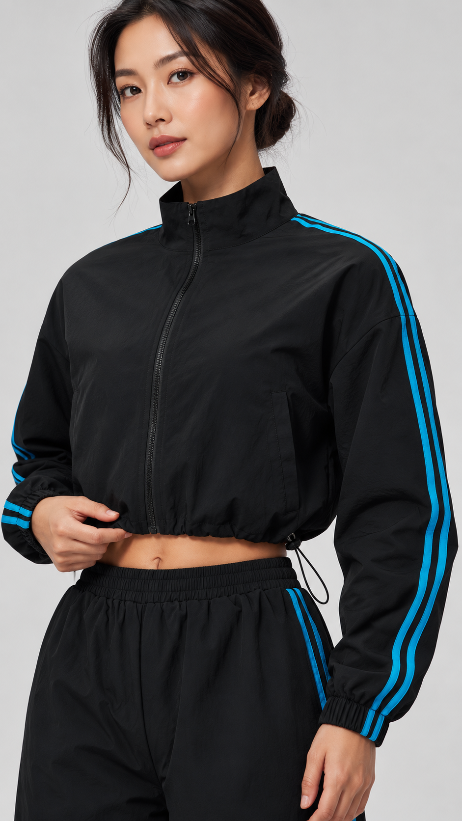 RALLY Contrast-Stripe Sports Jackets