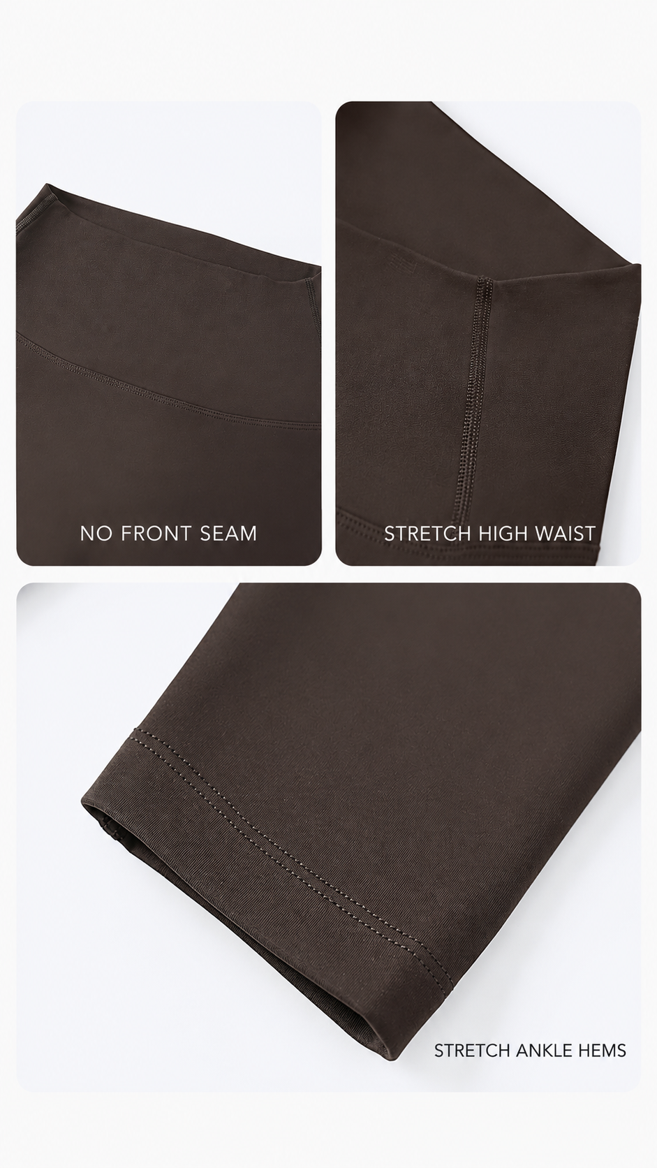 Veyla Women’s High-Waist Fleece-Lined 7/8 Leggings