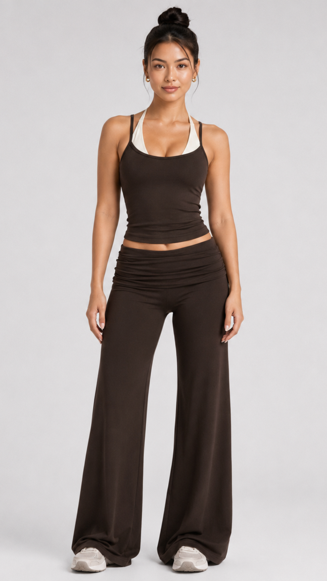 Vela Duo-Layer Wide-Leg Set