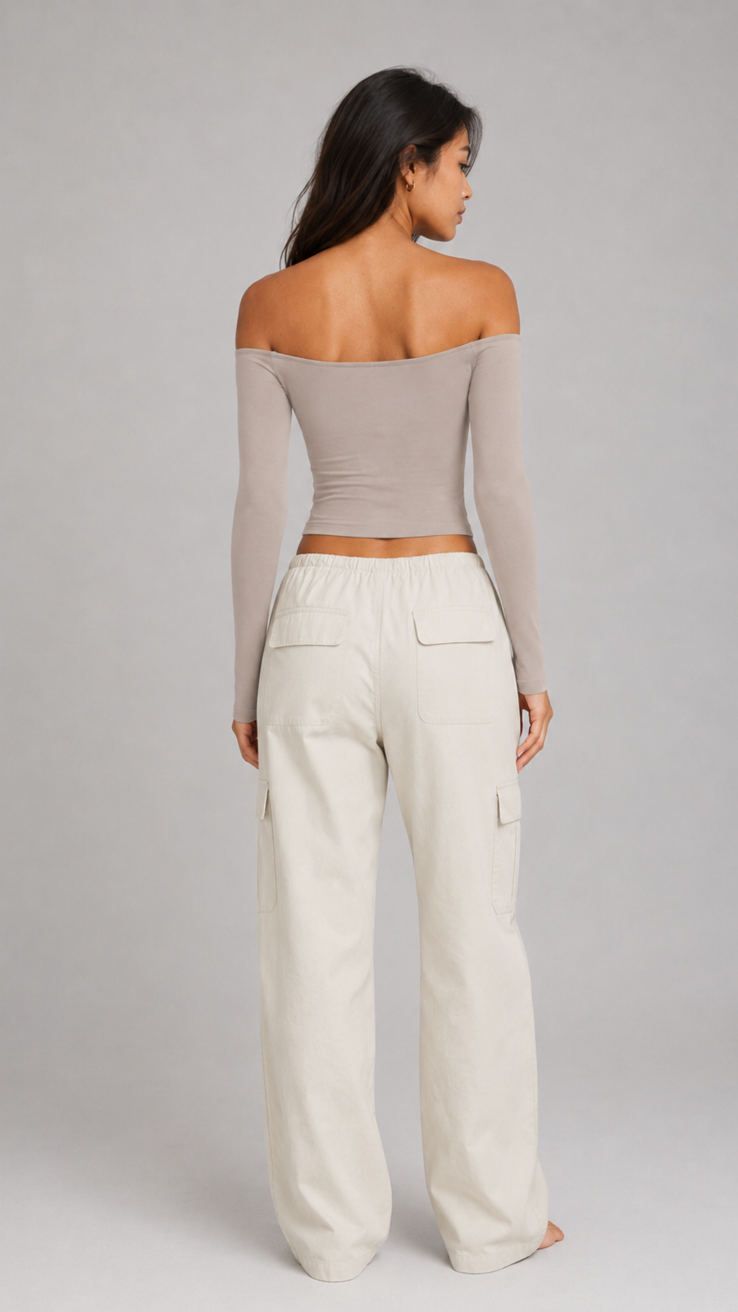 Vera Off-Shoulder Long Sleeve Top