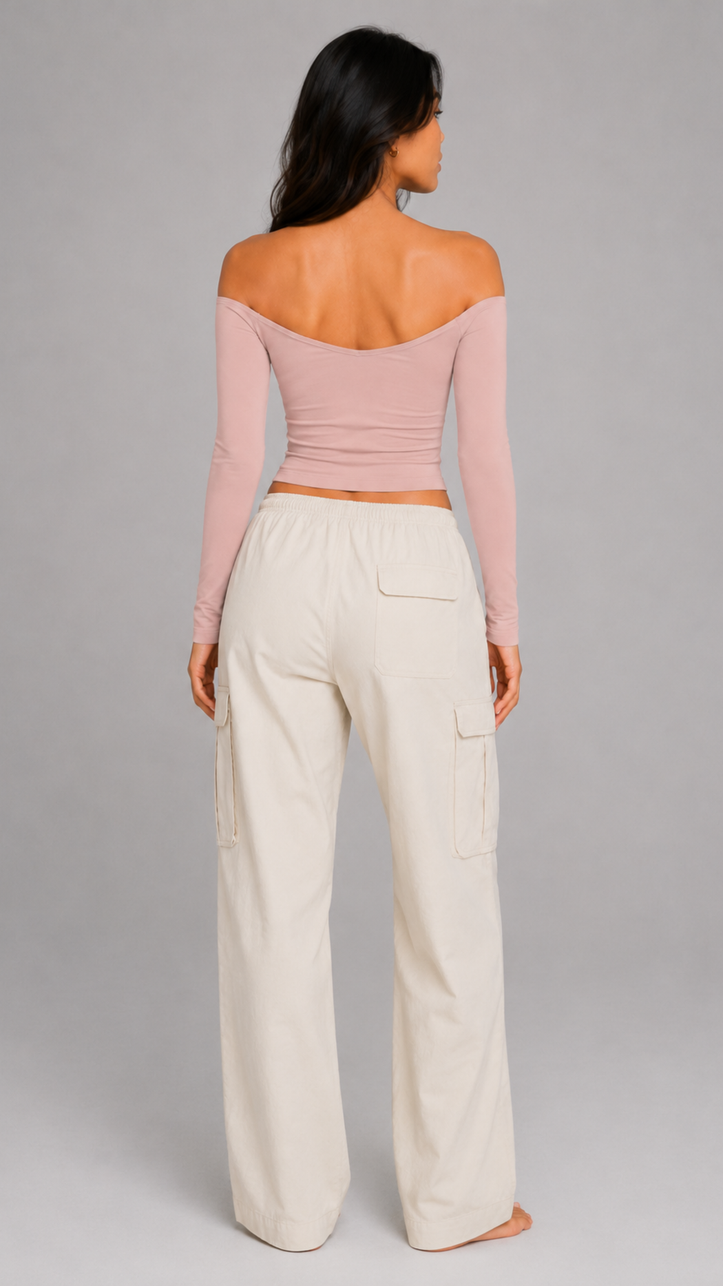 Vera Off-Shoulder Long Sleeve Top