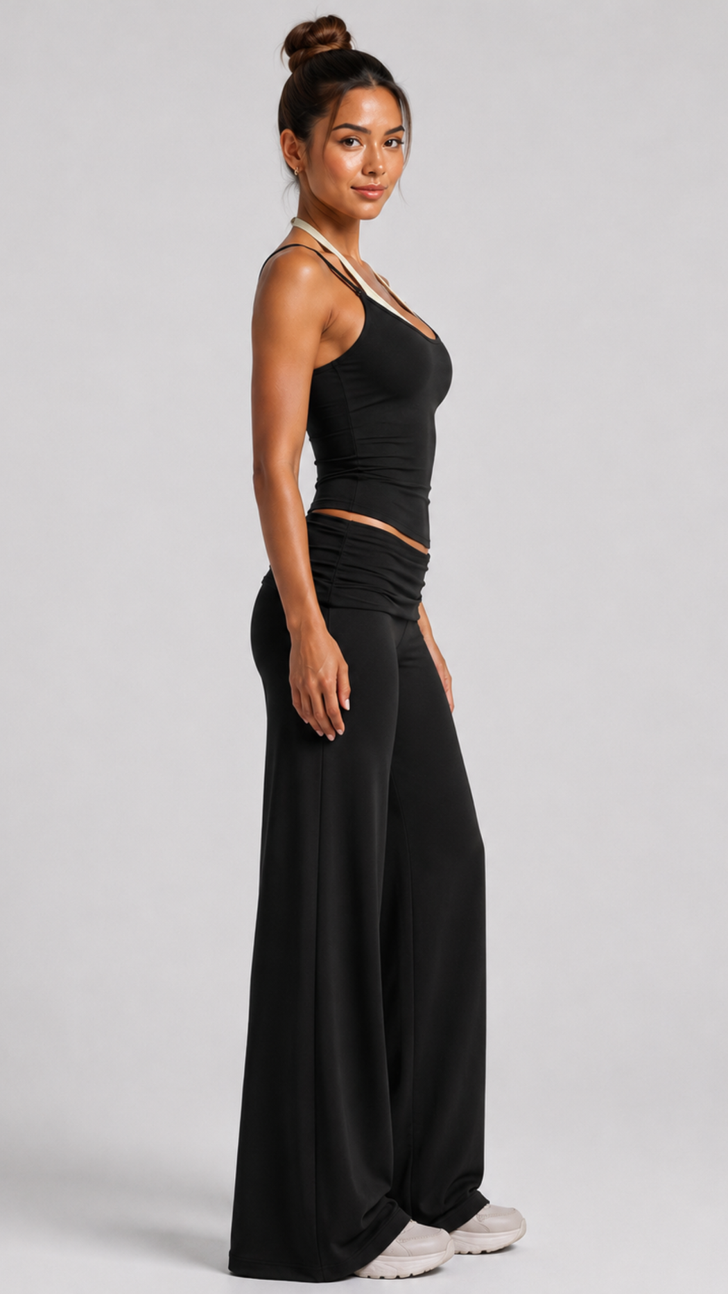 Vela Duo-Layer Wide-Leg Set