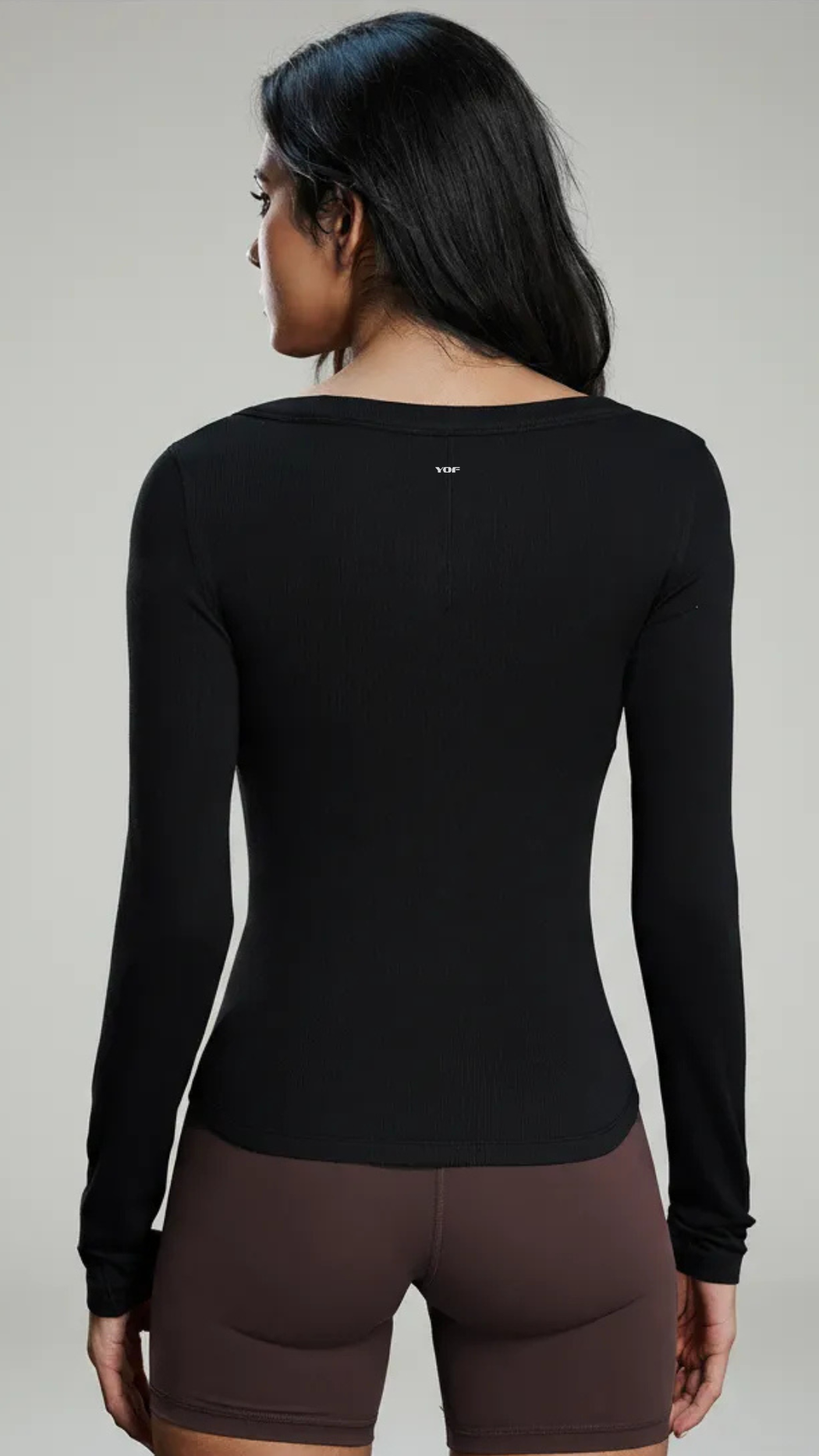 Evara Off-Shoulder Rib Top