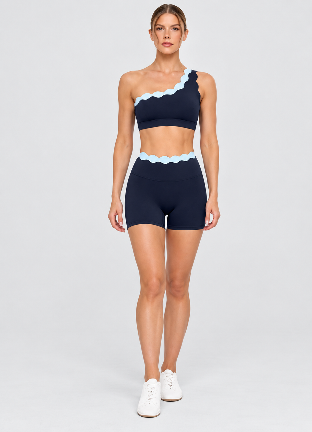 Ondine Scallop Tank & Shorts Set