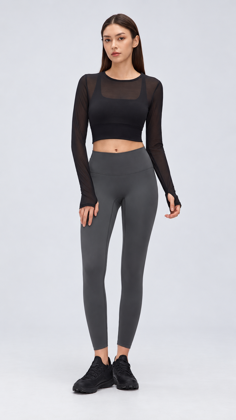 Veyla Women’s High-Waist Fleece-Lined 7/8 Leggings