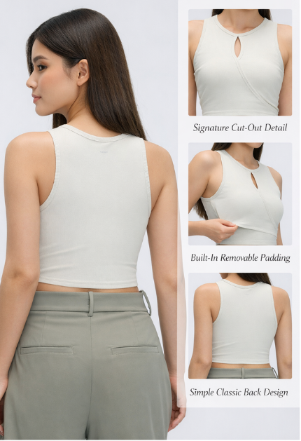 Lunelle Modal Sculpt Top