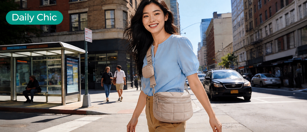 CloudPuff Crossbody Puffer Bag