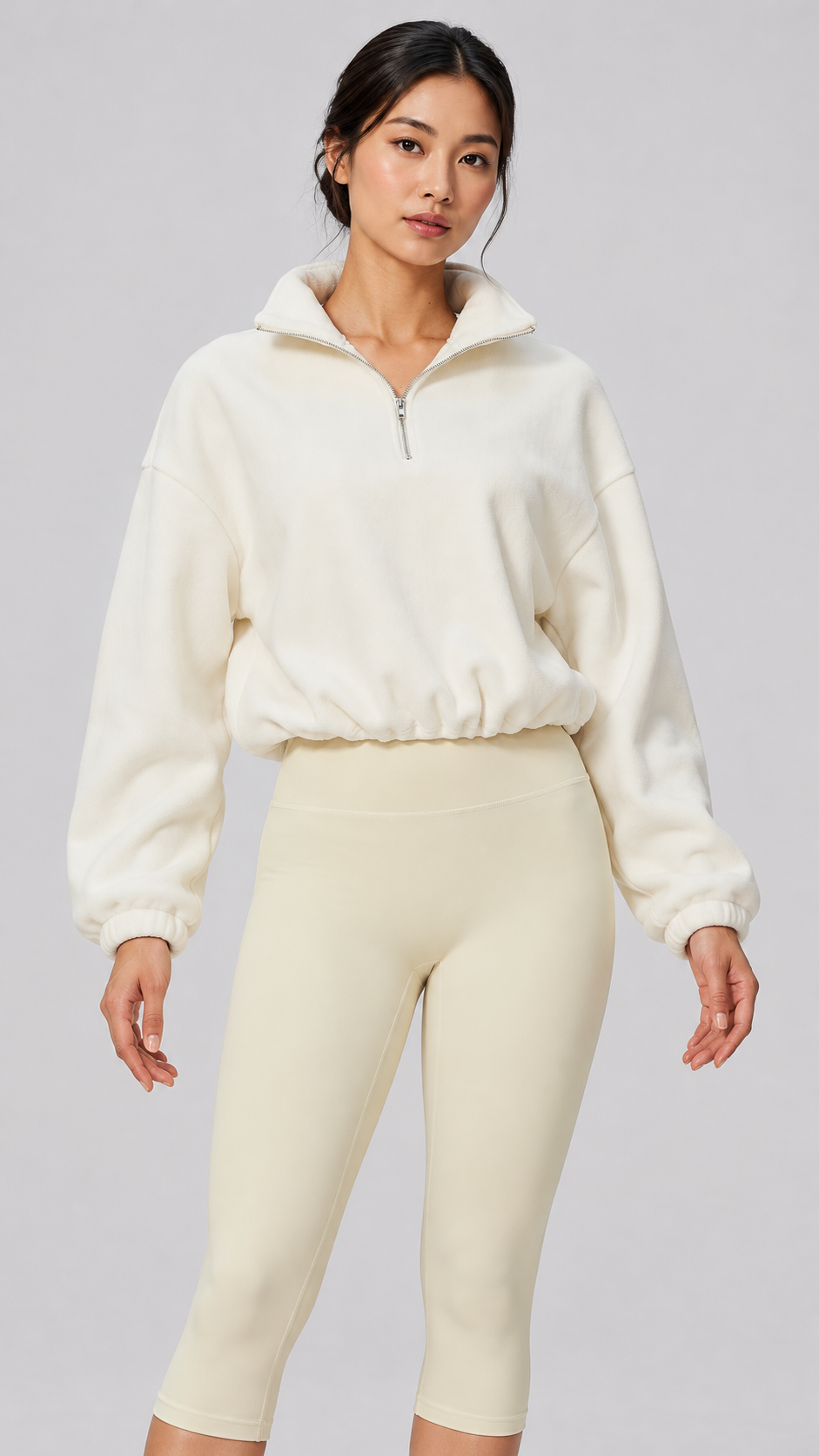 The Cloud-Line Women's Half-Zip Fleece Pullover